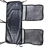 GkgWuxf Trampolin-Schuhtasche, Organizer für Fitnessschuhe, für den Innenbereich, Trampolin-Schuhhalter mit Netztasche – Granitor-Organizer mit zwei großen Fächern