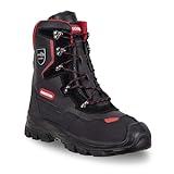 Oregon Yukon Klasse 1 Kettensägen-Schnittschutzstiefel aus Leder, Stahlkappen, wasserabweisende Anti-Statik-Sicherheits-Arbeitsstiefel, Größe 43 (9 UK, 9.5 US)