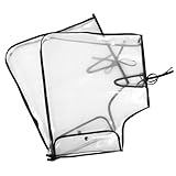 HOODANCOS Motorrad Lenkerhandschuhe Übergröße Wind und Regenschutz Motorradgriff Wärmer Einfache Montage Für Sicheres Fahren bei Kälte und Nässe