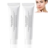 Peel Off Maske Gesicht, Koreanische Milchmaske, Glass Skin Maske, Whitening, Feuchtigkeitsspendend und Aufhellend, Elastizität und Hydratationsversorgung, Skin Care, Reduziert Erschlaffung (2PC)
