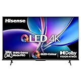 Hisense 43E7Q PRO Fehrnseher,43 Zoll, 4K UHD QLED, Smart TV,144Hz Game Mode PRO,Filmaker Mode, AMD FreeSync Premium,AI HDR Upscaler,Dolby Vision IQ,Dolby Atmos,Sprachsteuerung [2025]