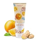 Jean & Len Body Lotion Orange & Ingwer, leichte Textur, zieht schnell ein, für alle Hauttypen geeignet, pH-hautideale Formulierung, Hautcreme, ohne Parabene & Silikone, vegan, 250 ml