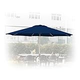 ESOYAWE Sonnenschirm Ersatzbezug Für Outdoor 6 Streben 8 Streben Sonnenschirmbezug Ersatzbezug, Wasserdicht UV-Schutz Polyestergewebe Strand Terrasse Garten Sonnenschirm Ersatzteile