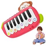 Tragbares Klavier, Taschenklavier - Instrument-Tastatur-AFFE - Kinderklavier, Tastatur, Musik, pädagogisches Instrument, Spielzeugklavier für Kleinkinder im Alter von 3–5 Jahren