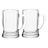 Leonardo 049458 Bierseidel - Taverna - Glas/klar - 0,5l - Spülmaschinefest- 2 er Set