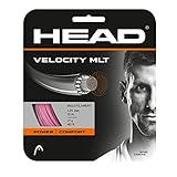 HEAD Unisex-Adult Velocity MLT Set Tennis-Saite, Pink, 1.25 mm / 17 g