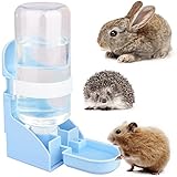 500ml Haustier Automatischer Wasserspender, [Boden/Hänge Doppelzweck] Diyife® Kleintier Trinkflasche Abnehmbar und Leicht zu Reinigen, für Hamster Häschen Chinchilla Igel Eichhörnchen Frettchen