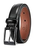 CHAOREN Ledergürtel Herren, Gürtel Herren Leder 30mm für Business und formelle Anlässe, Anzuggürtel Perfekter zu Männer Businessschuhe