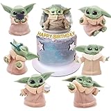 Tortendeko Kinder, 7 Stücke Star Krieg-Torte Topper, kuchendeko figuren, Tortendeko Kindergeburtstag, Deko Torte, Kuchendeko Geburtstag fur Mädchen, Junge