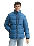 TOM TAILOR Herren Puffer-Jacke aus wasserabweisendem Material