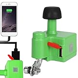 Yctze Kompakter und Modischer Fahrraddynamo, Aufladen von Mobiltelefonen, Ideal für Mountainbike-Nachtfahrten, Elektrischer Fahrradgenerator mit Breiter Anwendbarkeit