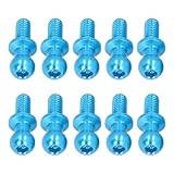 CHHELIHL für TT01 TT02 1/10 RC Car Kugelkopf, Aluminiumlegierung, blau, einfache Installation, hochfester Ersatz