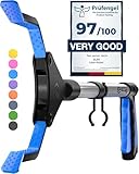 SLAH Greifzange für Senioren 32' Aluminium Müllzange, Drehbar Müllgreifer, rutschfest Gummi Greifer, Faltbare Müllzange Kinder,Langer Greifarm, Greifhilfe für Menschen mit Behinderung