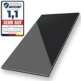 Aluverbund 24 Aluverbundplatte, Aluminium Platte, 3mm dick, Anthrazit/RAL7016, 30x50cm