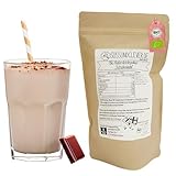 süssundclever.de® Bio Haferdrinkpulver Schokolade | 800g | mit Dattelsüße | vegan | 8l Haferdrink Schokolade | Ohne Zuckerzusatz oder Aromen | Vegane Schokomilch | Hafer-Kakao