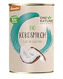 ONE NATURE Bio Kokosmilch, demeter, 6 x 400ml