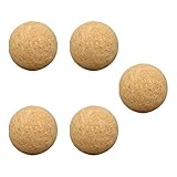 BESPORTBLE 5pcs Korkbälle 36mm Naturkork Kork Bälle Tischfussball kicherkugeln Naturkorkball Korkbälle Ersatz