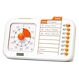 Hopbucan Visueller ADHS-Timer für Kinder und Erwachsene mit Planungstafel, Aufgabentimer, Aufgabentabelle und Visuellem Zeitplanplan
