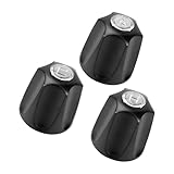 Obotsnoi 3-teiliges Duschknauf-Set, Umrüst-Set für heiße und kalte Umstellventile, einfache Installation für Badewannen, Wasserhahngriff, Ersatz-Set für Duschgriffe
