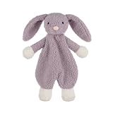 Apricot Lamb Kaninchen Kuscheldecke lila Hase Weiche Sicherheitsdecke Schmusetuch für Babys, Plüsch Schnuffeltuch, Beruhigungstuch für Baby Jungen und Mädchen, 26 cm für Säugling und Kleinkinder