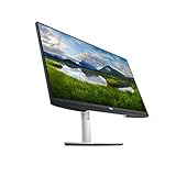 Dell S2721DS 27 Zoll QHD (2560x1440) Monitor, 75Hz, IPS, 4ms, AMD FreeSync, 99% sRGB, höhenverstellbar, Eingebaute Lautsprecher, DisplayPort, 2x HDMI, 3 Jahre Garantie, Silber