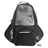 Magnetischer Motorrad-Tankrucksack – wasserdichte Motorrad-Tanktasche, multifunktionaler Touchscreen-Motorrad-Tankrucksack | Magnetischer Motorrad-Tankrucksack
