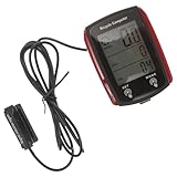BESTonZON 1 Satz Wasserdichtes Codemesser Fahrrad-Kilometerzähler Fahrrad Kilometerzähler und Tachometer Fahrradgeschwindigkeitsmesser Fahrrad -Kilometermesser -Tracker Zyklus Tacho ABC-Fall