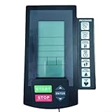 WOURRD Einfach zu installierende Tachometer, Herzfrequenz-Sensoren, Fahrräder, Computer-Tachometer für Gesundheitsmanagement