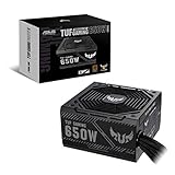 ASUS TUF Gaming 650W Netzteil (80 Plus Bronze, 0db-Technologie, 80cm 8-Pin CPU-Anschluss)