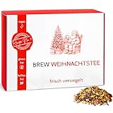 Exotischer Weihnachtstee - besonderer Früchtetee lose | Teemischung aus Apfel, Hibiskusblüten, Zimt & Orange | perfekter Wintertee für gemütliche Tage | Ideal als Nikolaus- oder Halswärmertee | 180g