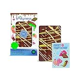 BODYNESS Bath Bomb Dubai-Style Bade-Schoko - Badebombe in Schokoladentafelform, Badekugel für Hautpflege und Entspannung mit Schokoladenaroma und Jojobaöl