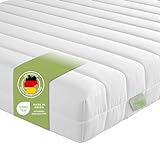 DREAMSTAR Easy Flex | orthopädische 7-Zonen Kaltschaummatratze | Öko-Tex Zertifiziert | Härtegrad 2 und 3 (H2 & H3) | Rollmatratze | Made in EU I 120 x 200 cm