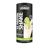 Layenberger 3K Protein Shake Joghurt-Limette, 80 % Eiweiß und nur 3,7 % Kohlenhydrate bei nur 2,0 g Zucker, (1 x 360 g)
