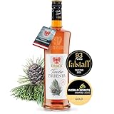 ERBER Tiroler Zirbener 30% vol. 0,5lt Zirbenschnaps für Genießer Geschmack der Alpen Zirbenzapfen naturrein Geschenke für Männer Geschenke für Frauen Valentinstag Geburtstagsgeschenk Geschenkset