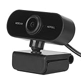 Dpofirs Full HD 2K -Webcam mit Autofokus, Integriertes Schallabsorbierendes Mikrofon, 500 W Pixel, für Online-Unterricht/Business/Videokonferenz/Webcast/Videoanruf/Live-Streaming