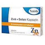 Astrid Twardy Zink + Selen-Kapseln 100 Stück, Nahrungsergänzungsmittel für Immunsystem und Zellschutz, glutenfrei, laktosefrei, essenzielle Spurenelemente