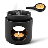 TNOMSNO Duftlampe, Duftlampe für Ätherische öle Duftlampe Ambiente Teelicht, Duftlampe Teelicht aus Keramik Stövchen für Aromatherapie und Dekoration