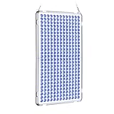 Bräunungslampe Solarium für Zuhause, 48 Watt Hautbräunungslicht, Tragbare Solarium mit 338 LEDs, Faltbares Gesichtsbräuner Solarium mit Augenschutz, Sonnenlampe Bräunungslampe für Gesicht und Körper