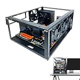 Gehäusegestell für Computer-Motherboards – universeller ATX-PC-Montageständer, PC-Aufbewahrungslösung | Stabiler Metall-Motherboardhalter für Desktop-Gehäuse, ITX- und E-ATX-kompatibel