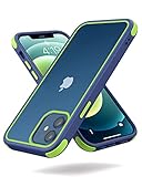 MobNano Ultra Hybrid Durchsichtig Hülle für iPhone 12 Hülle, iPhone 12 Pro Hülle Stoßfest Bumper Transparent Handyhülle Shockproof Fallschutz Silicone iPhone 12 12 Pro Case