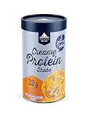 Multipower Creamy Protein Shake 420 g, hochwertiges Erdnuss Karamell Protein Pulver mit Whey und Casein, für leckere Shakes zum Muskelaufbau