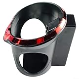 Einfach zu installierende Motorrad-Getränkehalter aus ABS-Kunststoff für zuverlässige Unterstützung auf Ihren Fahrten; bleiben Sie hydratisiert, während Sie neue Routen erkunden (rot)