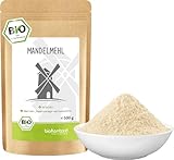 Mandelmehl teilentöl BIO 500 g, low carb - Eiweißlieferant 100% natürlich von bioKontor
