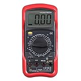 SFQEVHRZ Praktische elektrische Prüfwerkzeuge， Standard-Digitalmultimeter Widerstandsmessgerät Volt Ohm