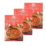 Mae Ploy Thai Red Curry Paste, 50 g, 3 Stück