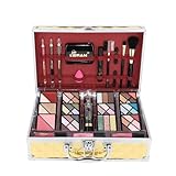 Veganer Kosmetikkoffer Love Urban Beauty Luxe Gold Touch Reise-Geschenkset 73-teilig