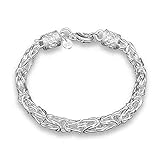 Damen Armband Mode Charme Ring Schnalle Silber Armband schöne kristall schmuck für Frauen Hand Kette Kleidung Party Dekorationen tragbar und nützlich Clever and Attractive