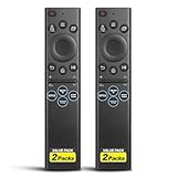 2er-Pack, für Samsung-Fernbedienung-Smart-TV, Universal für Samsung Fernseher Original, Ersatz Fernbedienung solar QLED
