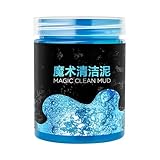 Staub Reinigungs Gel | Autoaufbereitung Werkzeuge | 200g Nicht Scheuernd Leicht Zu Verwenden Für Armaturen Reifen Lederpflege Verdeck Pflege Windschutzscheibe Täglich