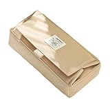 Laikoutd Große Kapazität Bleistift Fall Desktop Stift Leinwand Tasche Mehrzweck Reise Make Up Beutel Für Mädchen Frauen Reise Stift